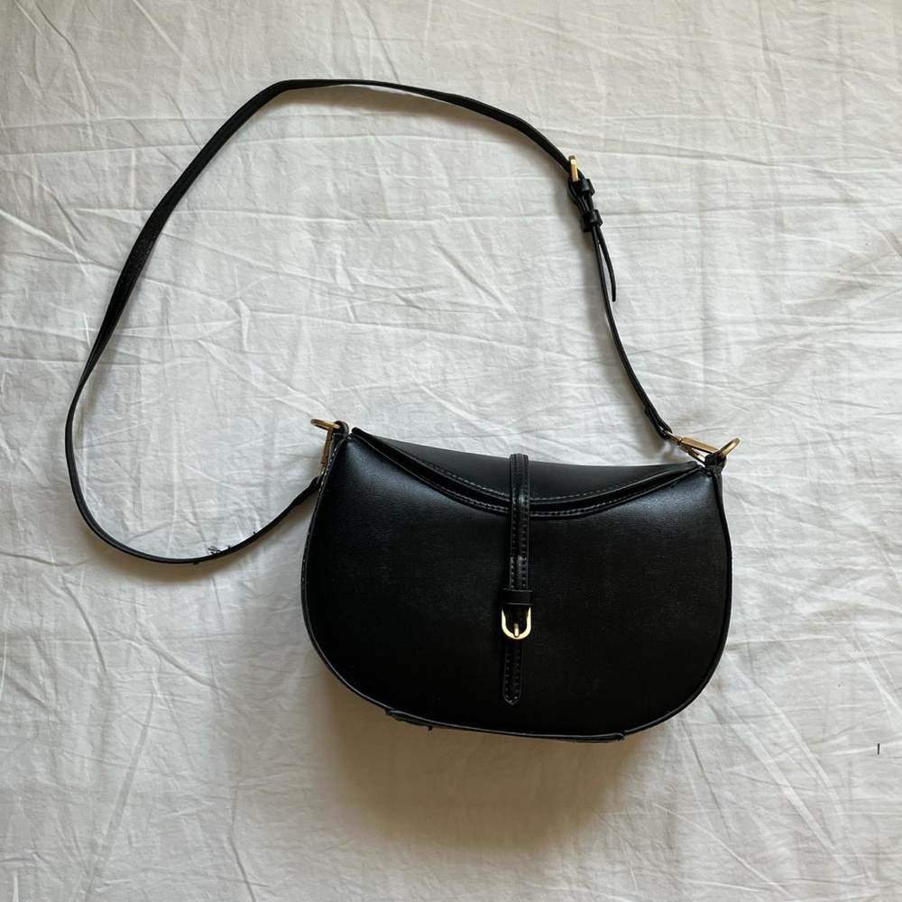 Zara Black Crossbody Bag